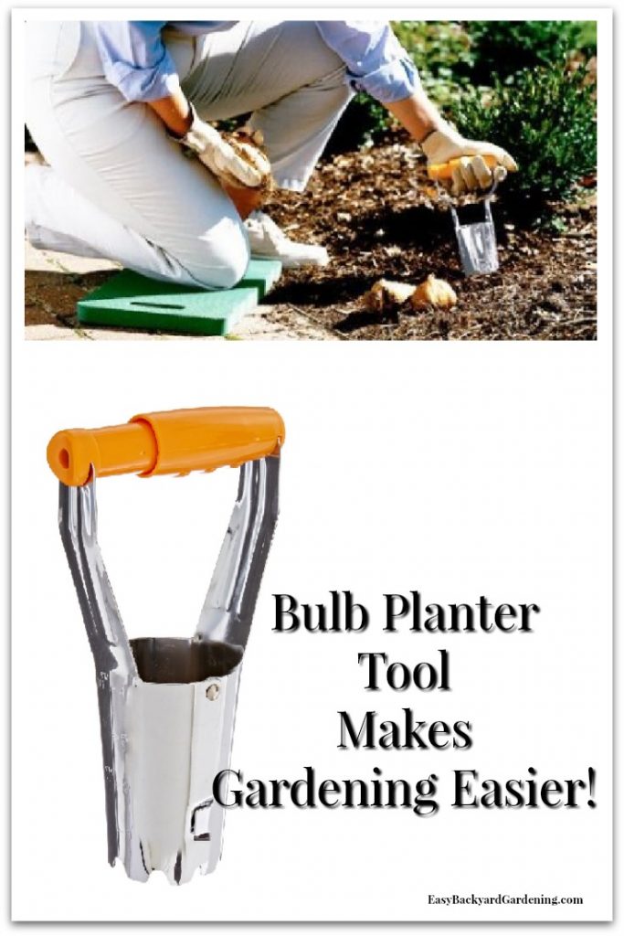 Bulb Planter Tool Makes Gardening Easier Easy Backyard Gardening