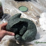 Repairing Verdigris paint