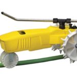 Raintrain Traveling Sprinkler – Easy Lawn & Garden Watering