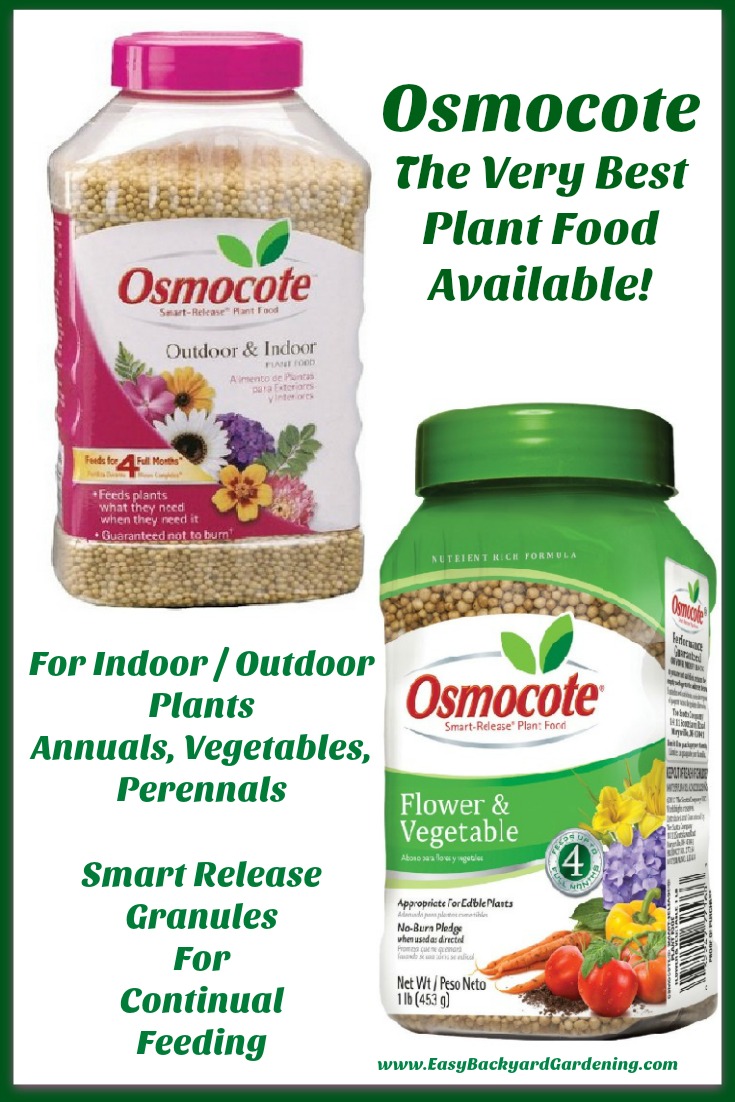 Osmocote Plant Food - Use on Vegetable Plants, Flowers, Indoor or Outdoor Plants 
