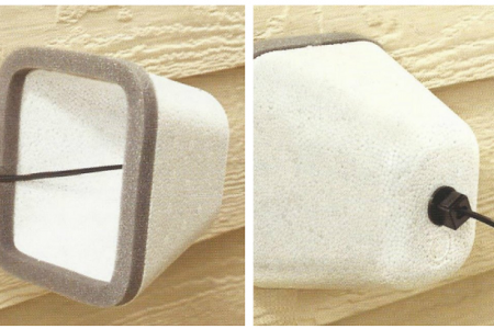 Winterize with Styrofoam Outdoor Faucet Covers