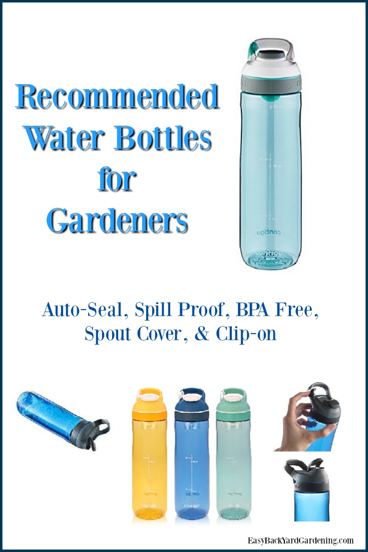 Recommended Water Bottles for Gardeners